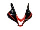Descuento Carenados Moto Honda CBR600RR 2009-2012 - Rojo Negro Brillante Negro Mate Raya
