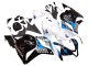 Descuento Kit Carenados Moto Honda CBR600RR 2009-2012 - Blanco Azul Negro Brillante