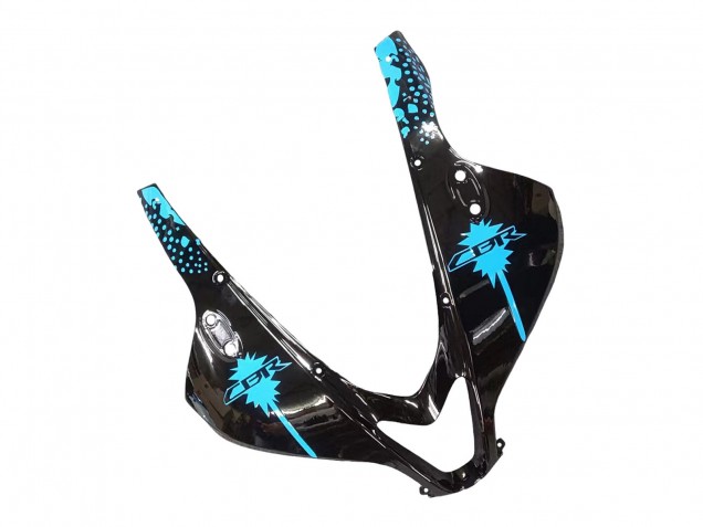 Descuento Kit Carenados Moto Honda CBR600RR 2009-2012 - Blanco Azul Negro Brillante
