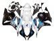 Descuento Kit Carenados Moto Honda CBR600RR 2009-2012 - Blanco Azul Negro Brillante