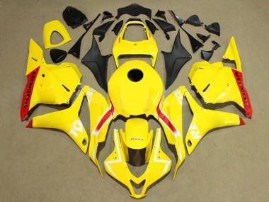 Descuento Carenados Moto Honda CBR600RR 2009-2012 - Amarillo Rojo Blanco Repsol