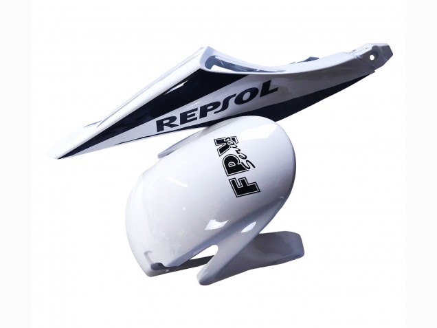 Descuento Carenados Moto Honda CBR600RR 2013-2026 - Blanco Negro Brillante Repsol