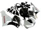 Descuento Kits Carenado Moto Honda CBR600RR 2013-2023 - Blanco Negro Brillante