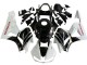 Descuento Kits Carenado Moto Honda CBR600RR 2013-2023 - Blanco Negro Brillante