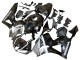 Descuento Carenados Moto Honda CBR600RR 2013-2023 - Plata Negro Brillante