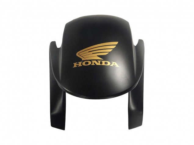 Descuento Carenados Moto Honda CBR600RR 2013-2023 - Negro Mate Oro Calcomanías