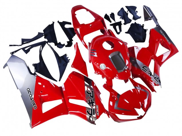 Descuento Carenados Moto Honda CBR600RR 2013-2023 - Plata Rojo