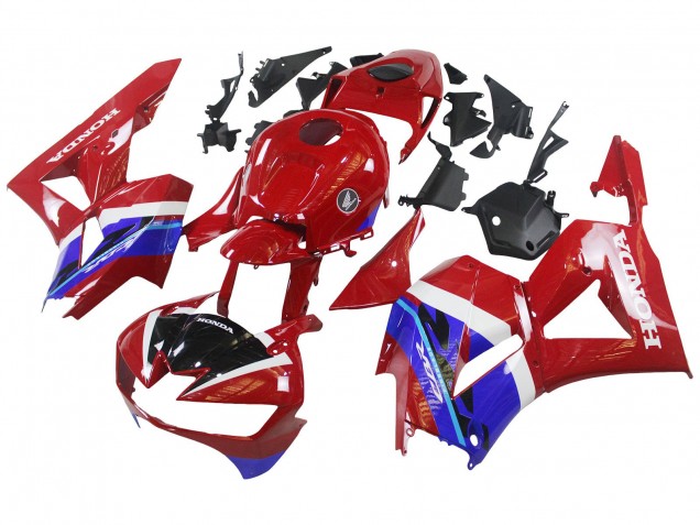 Descuento Carenados Moto Honda CBR600RR 2013-2023 - Rojo Azul