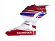 Descuento Carenado Moto Honda CBR600RR 2013-2023 - Blanco Rojo Azul