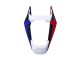 Descuento Carenado Moto Honda CBR600RR 2013-2023 - Blanco Rojo Azul