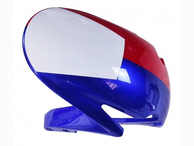 Descuento Carenado Moto Honda CBR600RR 2013-2023 - Blanco Rojo Azul