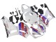 Descuento Carenado Moto Honda CBR600RR 2013-2023 - Blanco Rojo Azul HRC