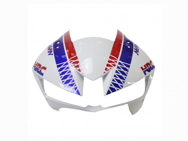 Descuento Carenado Moto Honda CBR600RR 2013-2023 - Blanco Rojo Azul HRC