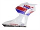 Descuento Carenado Moto Honda CBR600RR 2013-2023 - Blanco Rojo Azul HRC