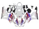 Descuento Carenado Moto Honda CBR600RR 2013-2023 - Blanco Rojo Azul HRC