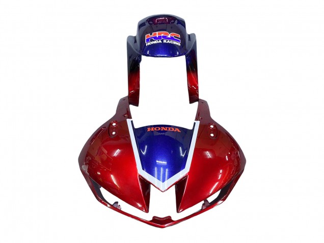 Descuento Carenados Moto Honda CBR600RR 2013-2023 - Blanco Rojo Azul HRC