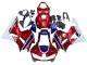 Descuento Carenados Moto Honda CBR600RR 2013-2023 - Blanco Rojo Azul HRC