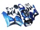 Descuento Carenados Moto Honda CBR600RR 2013-2023 - Azul Negro Mate Carrera