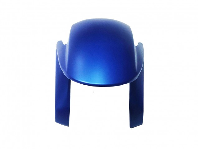 Descuento Carenados Moto Honda CBR600RR 2013-2023 - Azul Negro Mate Carrera