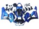 Descuento Carenados Moto Honda CBR600RR 2013-2023 - Azul Negro Mate Carrera
