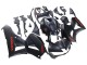 Descuento Carenados Moto Honda CBR600RR 2013-2023 - Negro Mate Rojo Calcomanías