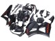 Descuento Carenados Moto Honda CBR600RR 2013-2023 - Negro Mate Rojo Calcomanías