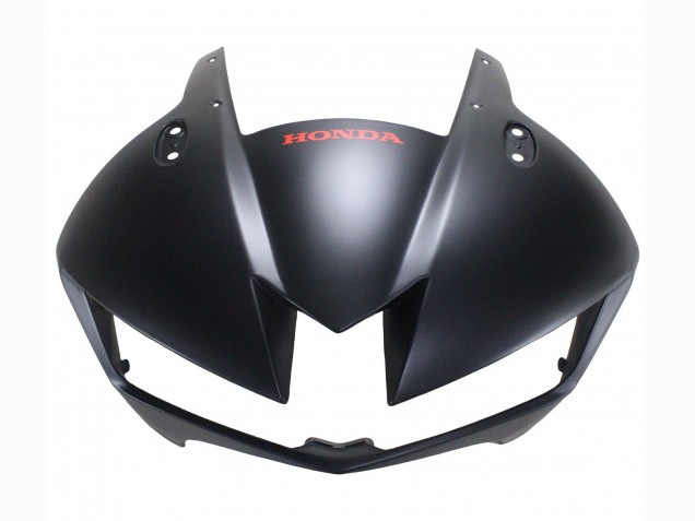 Descuento Carenados Moto Honda CBR600RR 2013-2023 - Negro Mate Rojo Calcomanías