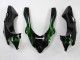 Descuento Carenados Moto Kawasaki ZX10R 2004-2005 - Negro Verde Llama Ninja