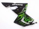 Descuento Carenados Moto Kawasaki ZX10R 2004-2005 - Negro Verde Llama Ninja