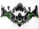 Descuento Carenados Moto Kawasaki ZX10R 2004-2005 - Negro Verde Llama Ninja