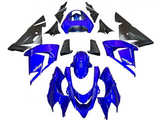 Descuento Carenados Moto Kawasaki ZX10R 2004-2005 - Azul Negro Ninja