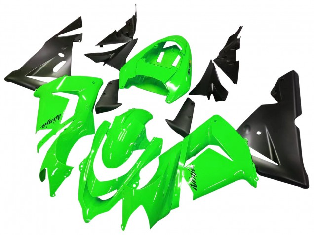 Descuento Carenados Moto Kawasaki ZX10R 2004-2005 - Verde Negro Ninja