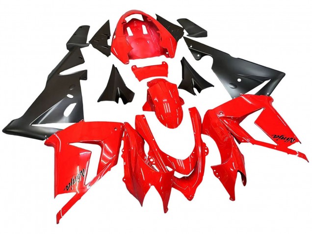 Descuento Carenados Moto Kawasaki ZX10R 2004-2005 - Rojo Negro Ninja