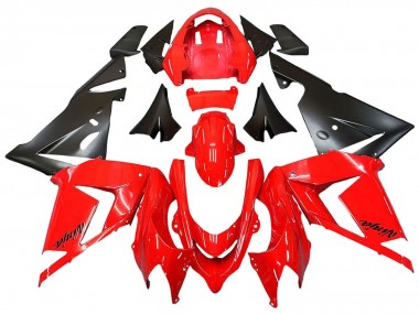 Descuento Carenados Moto Kawasaki ZX10R 2004-2005 - Rojo Negro Ninja