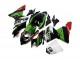 Descuento Carenados Moto Kawasaki ZX10R 2004-2005 - Blanco Negro Verde Elf