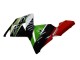 Descuento Carenados Moto Kawasaki ZX10R 2004-2005 - Blanco Negro Verde Elf