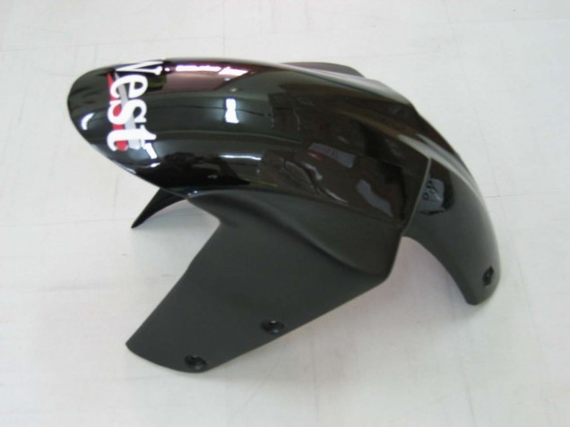 Descuento Carenados Moto Kawasaki ZX10R 2004-2005 - Blanco Negro West Ninja