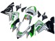 Descuento Carenados Moto Kawasaki ZX10R 2004-2005 - Verde Plata Negro 69