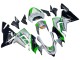 Descuento Carenados Moto Kawasaki ZX10R 2004-2005 - Verde Plata Negro 69
