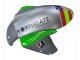 Descuento Carenados Moto Kawasaki ZX10R 2004-2005 - Verde Plata Negro 69