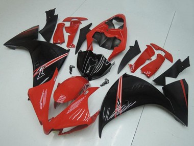 Descuento Carenados Moto Yamaha YZF R1 2012-2014 - Rojo Negro Brillante