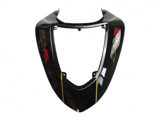 Descuento Carenados Moto Kawasaki ZX10R 2006-2007 - Negro Rojo Oro BACARDI