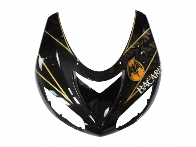 Descuento Carenados Moto Kawasaki ZX10R 2006-2007 - Negro Rojo Oro BACARDI