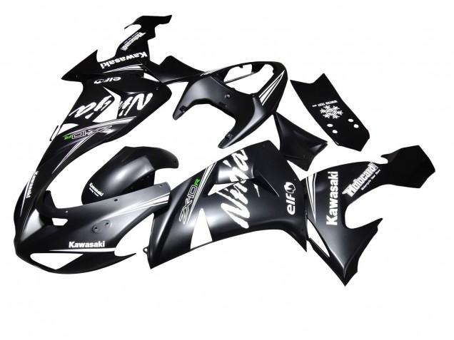 Descuento Carenado Moto Kawasaki ZX10R 2006-2007 - Negro Mate
