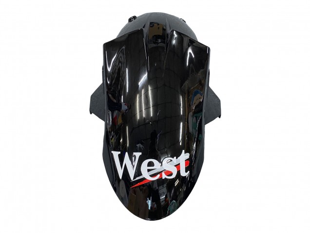 Descuento Carenados Moto Kawasaki ZX10R 2006-2007 - Negro Brillante Blanco West