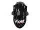 Descuento Carenados Moto Kawasaki ZX10R 2006-2007 - Negro Brillante Blanco West