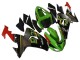 Descuento Carenados Moto Kawasaki ZX10R 2006-2007 - Verde Gris Rojo Negro Amarillo