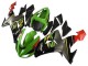 Descuento Carenados Moto Kawasaki ZX10R 2006-2007 - Verde Gris Rojo Negro Amarillo