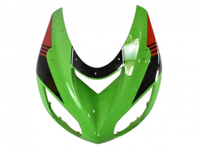 Descuento Carenados Moto Kawasaki ZX10R 2006-2007 - Verde Gris Rojo Negro Amarillo