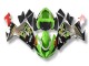 Descuento Carenados Moto Kawasaki ZX10R 2006-2007 - Verde Gris Rojo Negro Amarillo